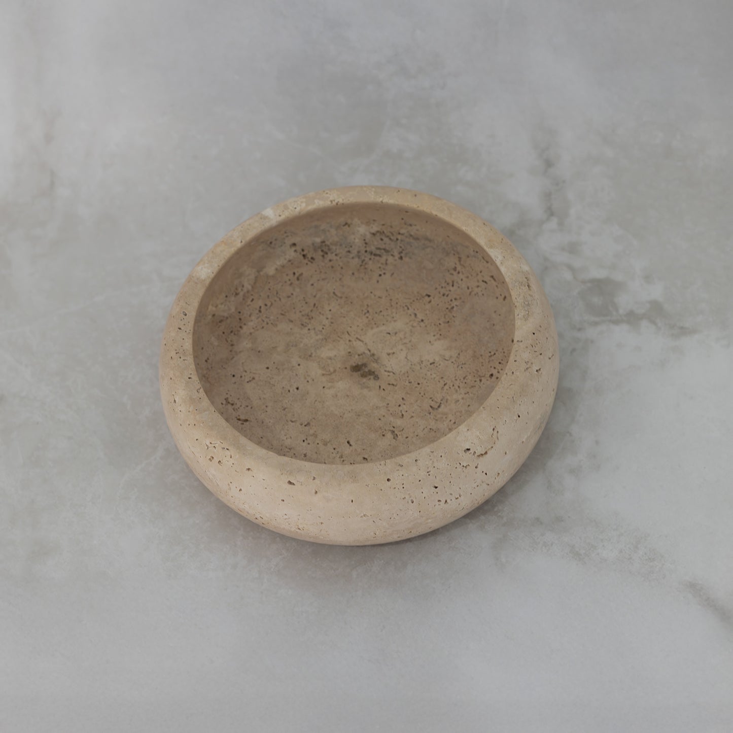 Bowl-Travertine