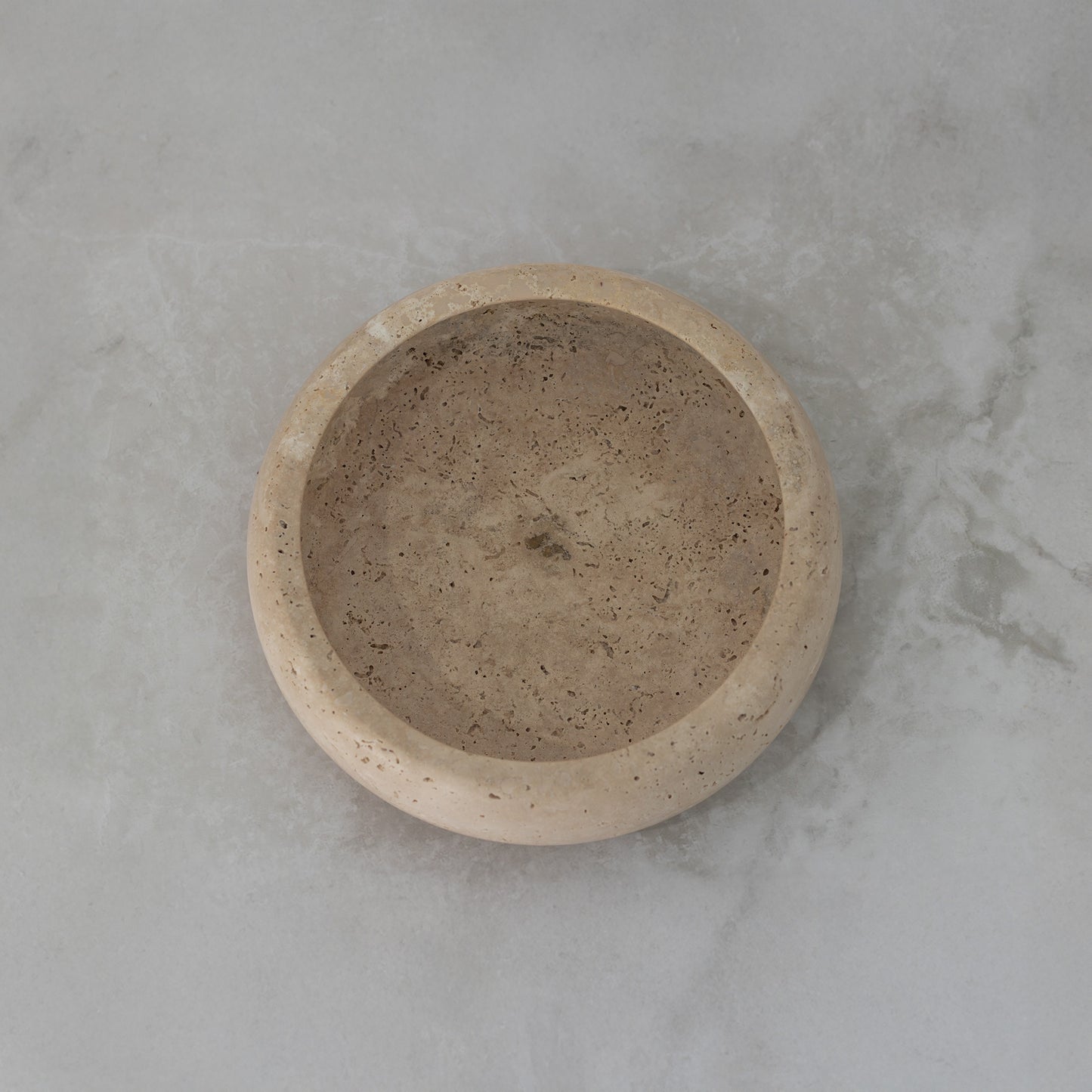 Bowl-Travertine