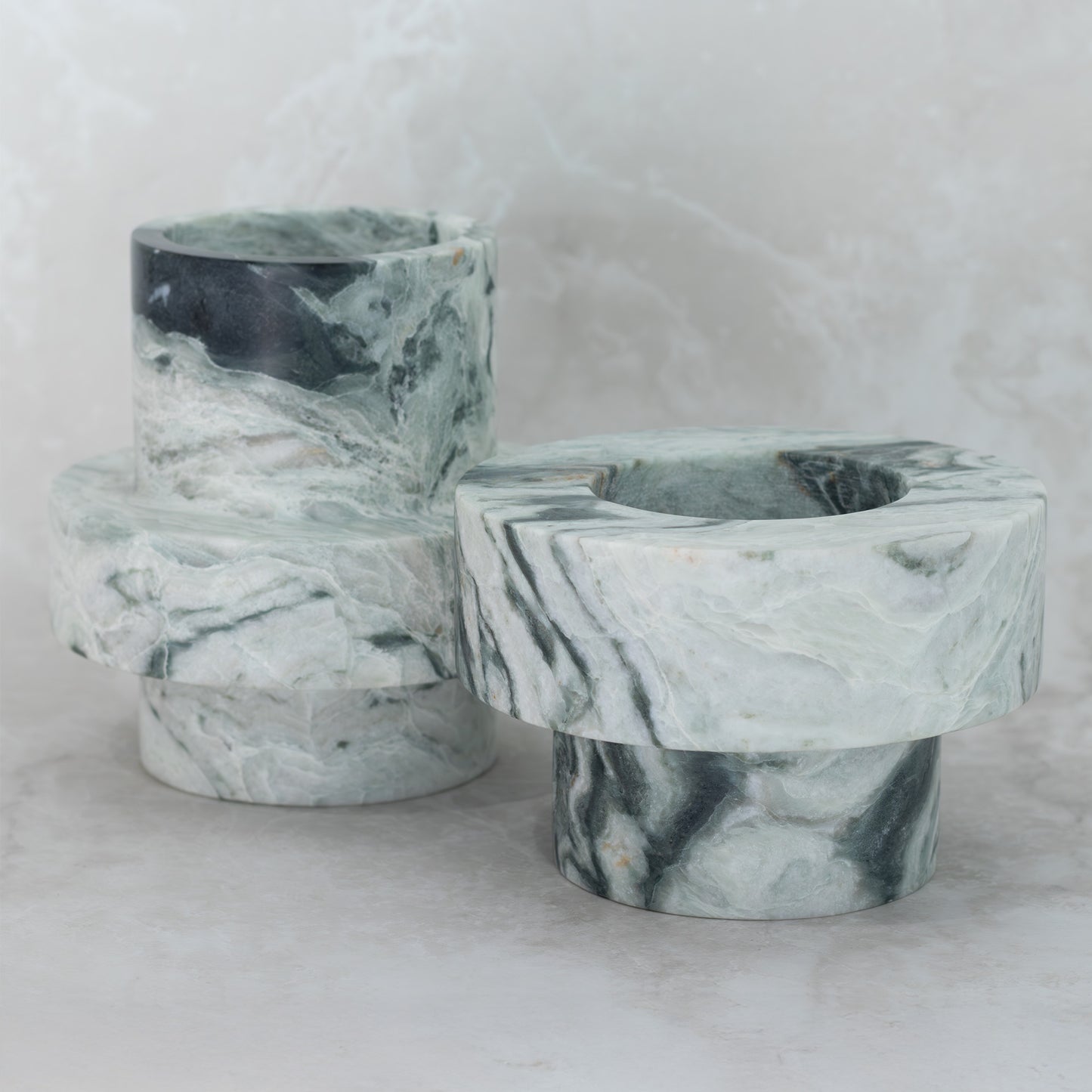 Candle Holder-Large Oceania Verde