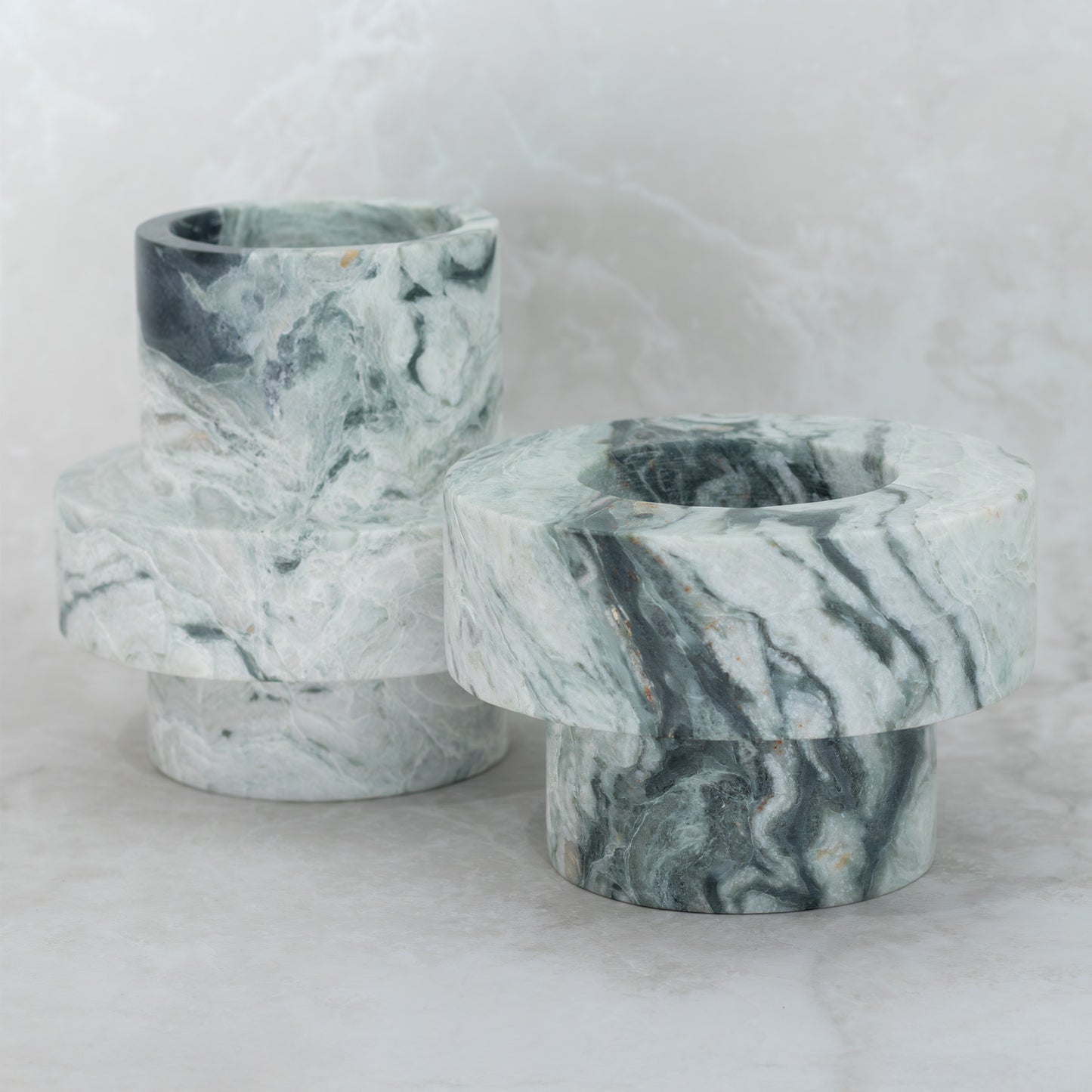 Candle Holder-Small Oceania Verde