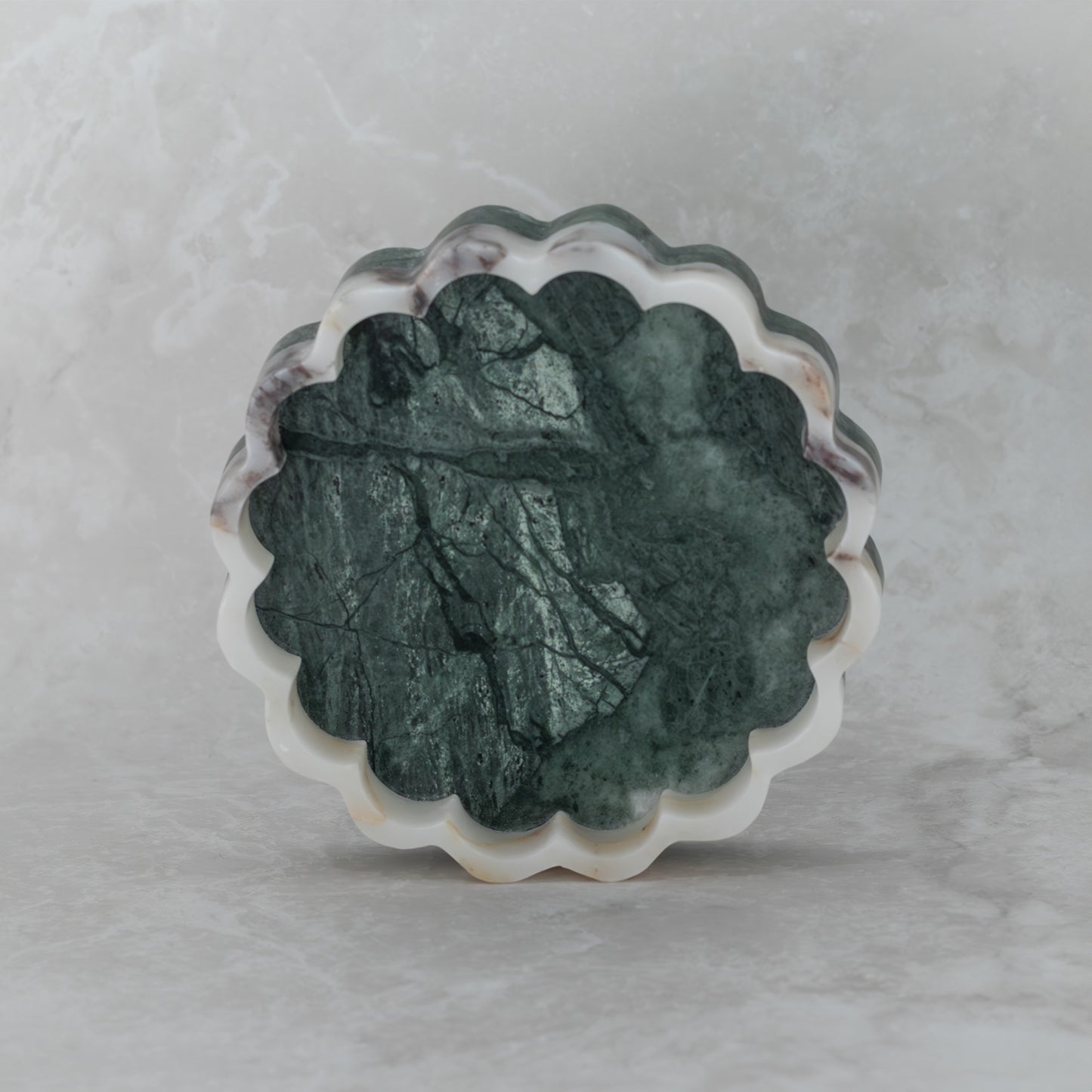 Stack Tray-Indian Green/Viola