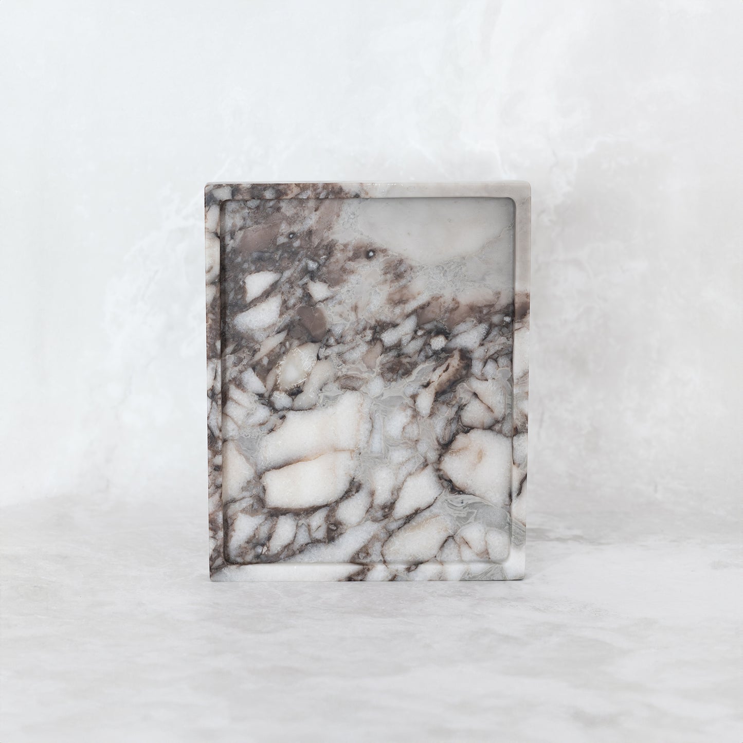 Rectangle Tray-Small Calacutta Blue