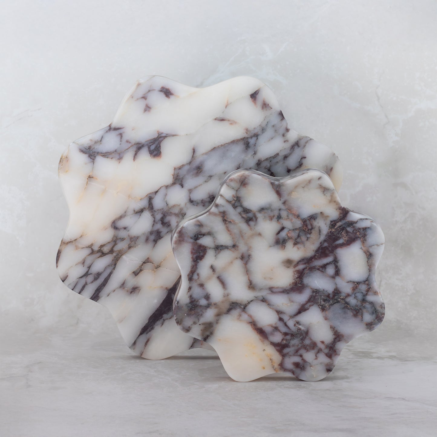 Wavy Tray- Calacutta Viola