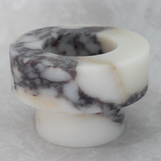 Candle Holder-Small Calacutta Viola