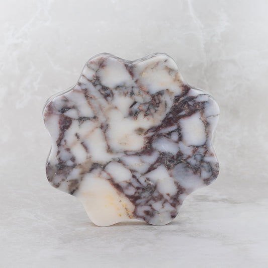 Wavy Tray-Small Calacutta Viola