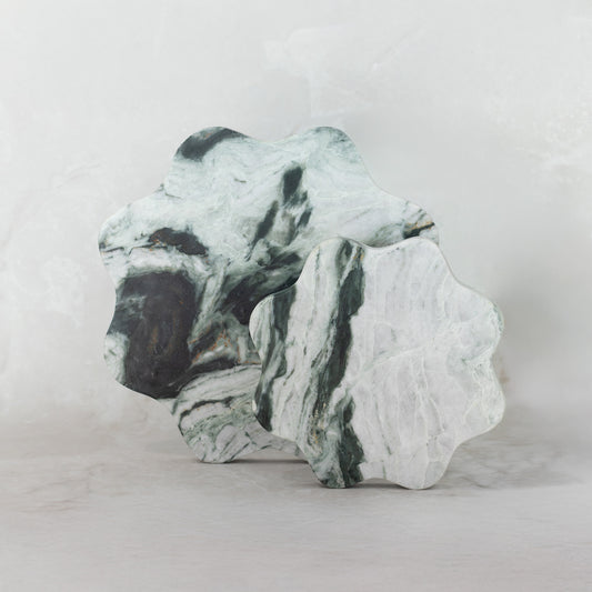 Wavy Tray-Small Oceania Verde